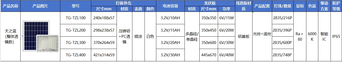 太陽(yáng)能投光燈-天之藍(lán)(圖1)